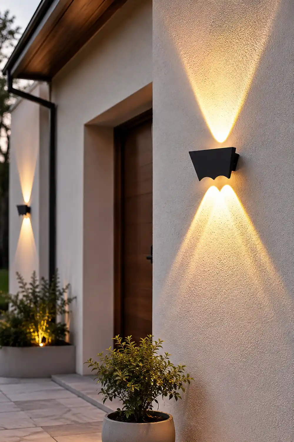 Creative Up and Down Lighting LED Waterproof Black Wall Washer Lights - Lumpaz