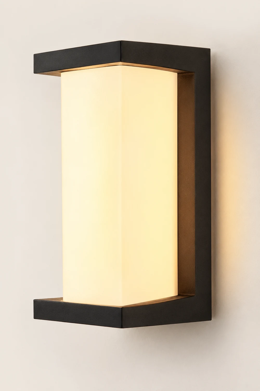 Creative Geometric Waterproof Black Modern Outdoor Wall Lights Wall Lamp - Lumpaz