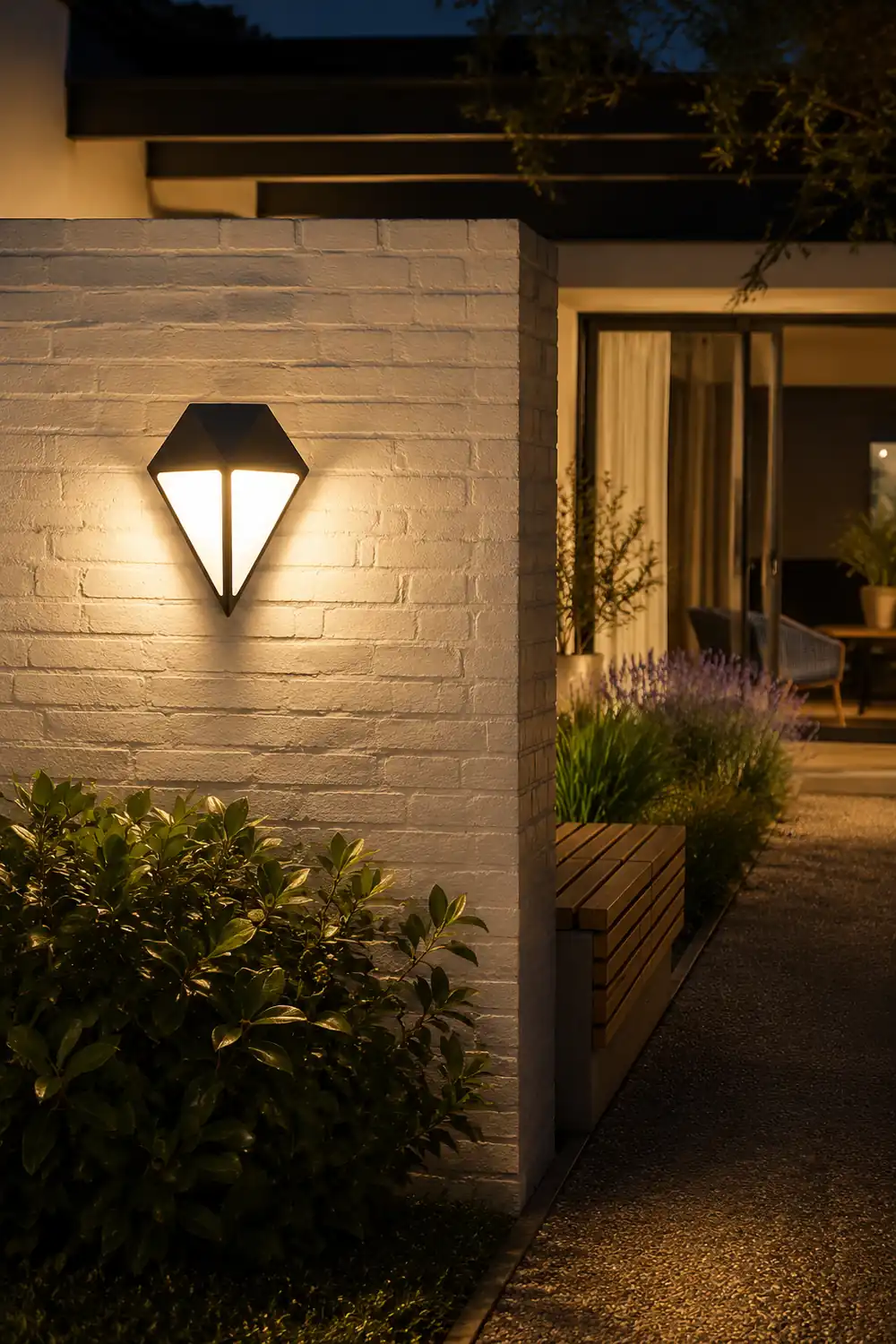 Creative Geometric LED Waterproof Modern Outdoor Wall Lamp Wall Lights Fixture - Lumpaz