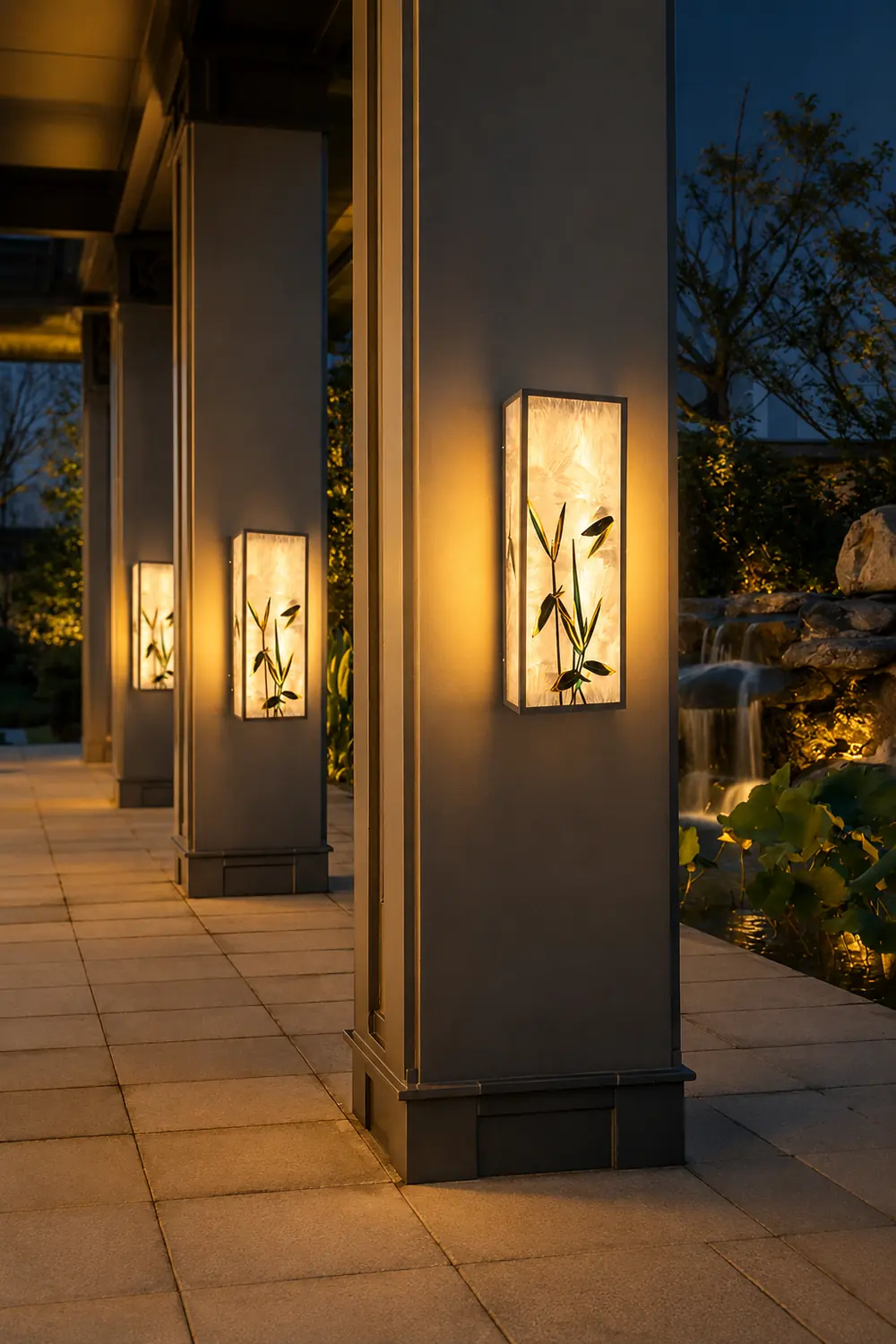 Landscape LED Waterproof Vintage Outdoor Wall Sconce Lighting Wall Lamp - Lumpaz