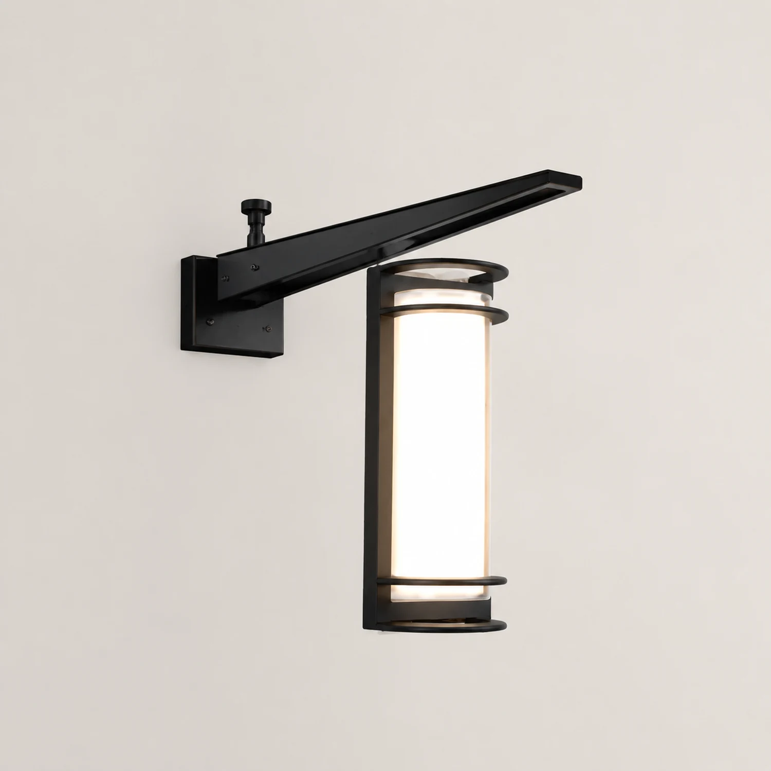Outdoor Waterproof Double-layer Lampshade Gate Column Exterior Wall Sconces - Lumpaz