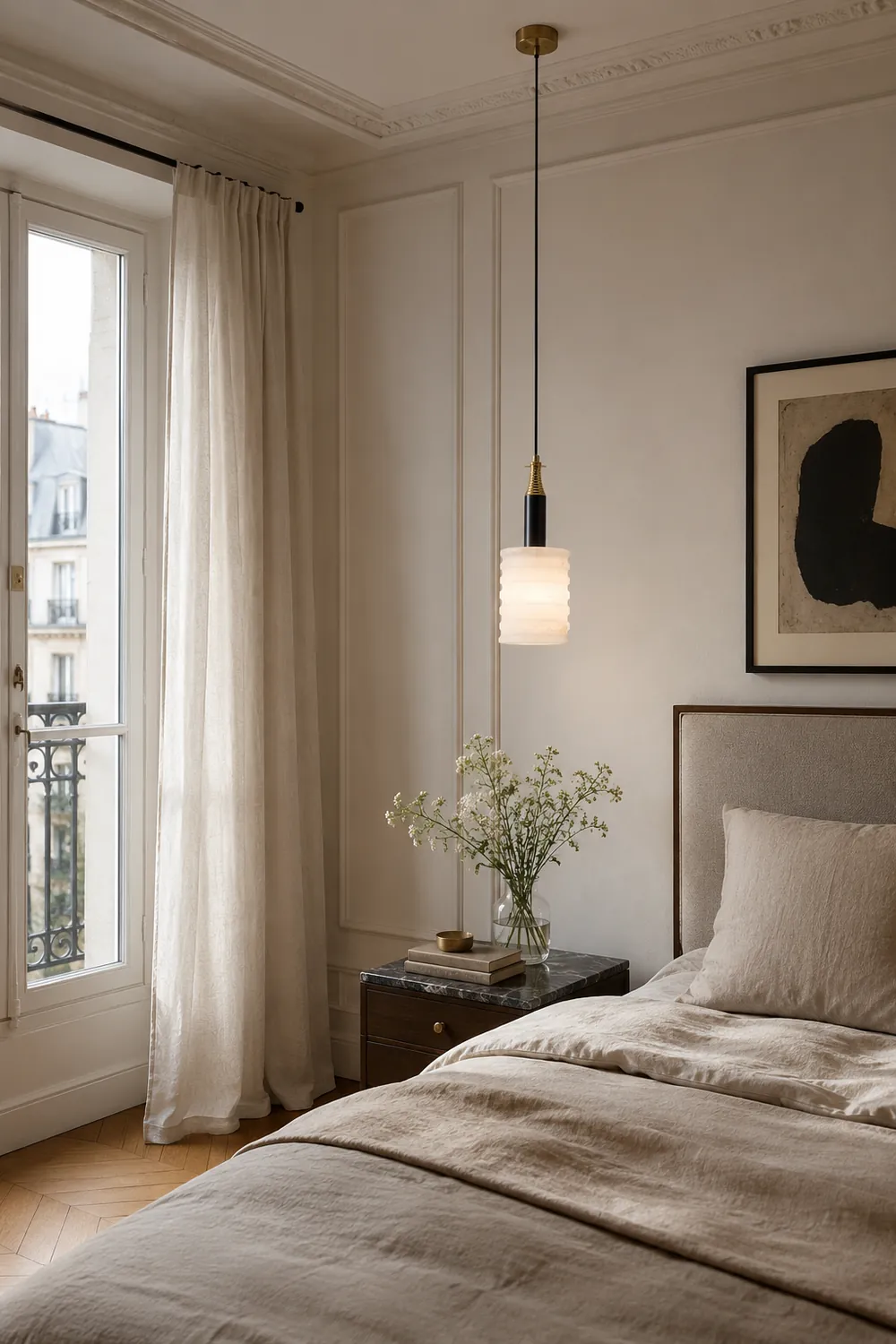 Alabaster Pendant Lamp - Lumpaz