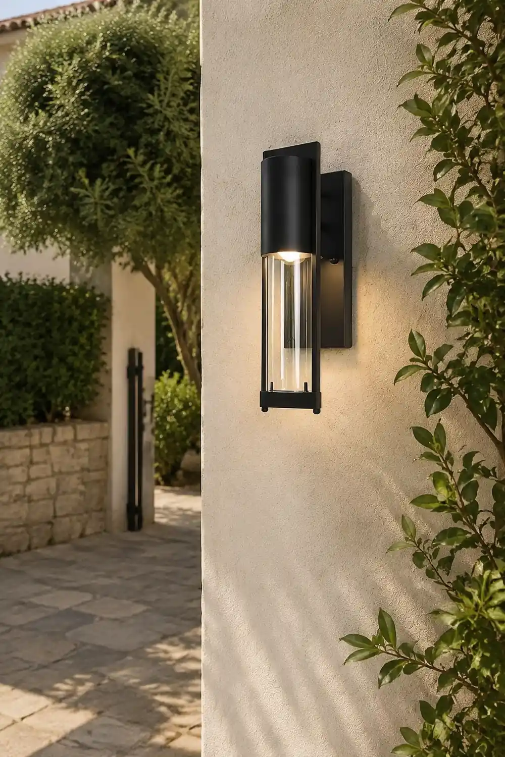 Antique Waterproof Glass Modern Outdoor Wall Sconce Lighting Wall Lamp - Lumpaz