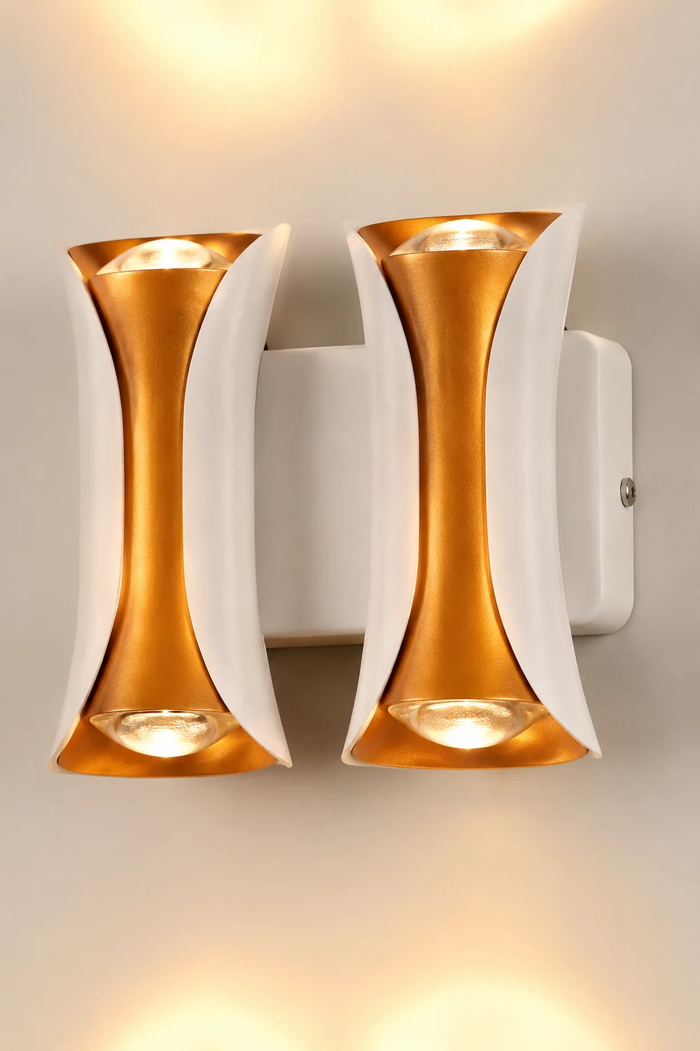 Waterproof Up and Down Lights LED Modern Outdoor Wall Sconce Lighting - Lumpaz