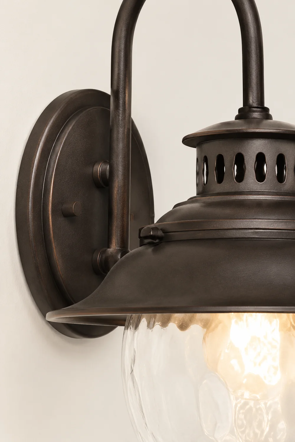 Creative Glass Metal LED Waterproof Modern Outdoor Wall Lamp Wall Sconce Lighting - Lumpaz