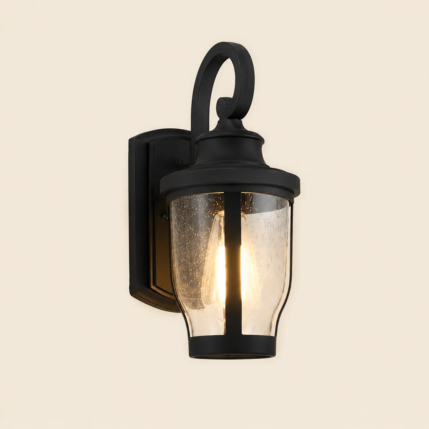 Retro Creative Waterproof Bubbles Glass Vintage Outdoor Wall Lights - Lumpaz