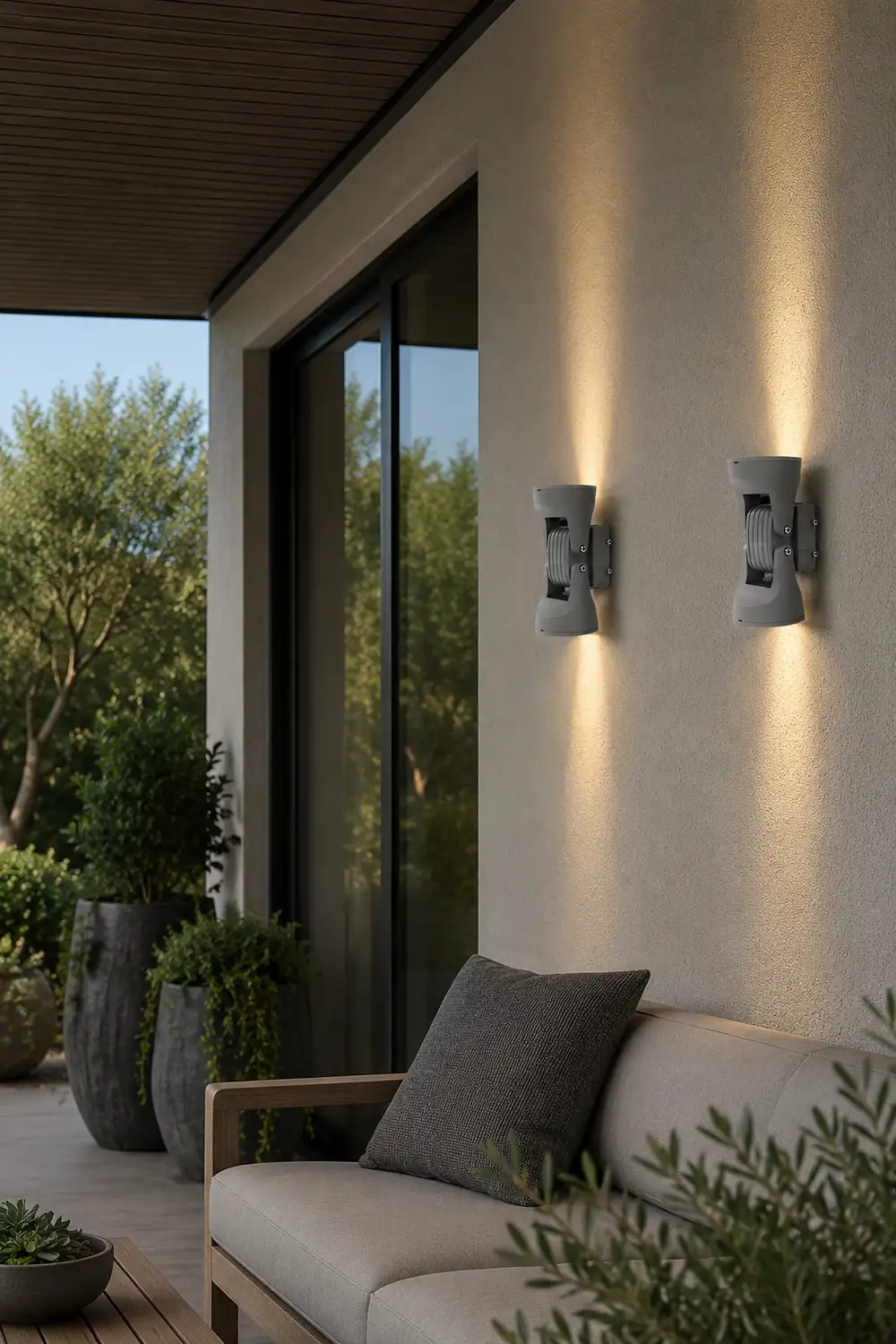 Adjustable Up and Down Light LED Waterproof Modern Wall Washer Lights - Lumpaz
