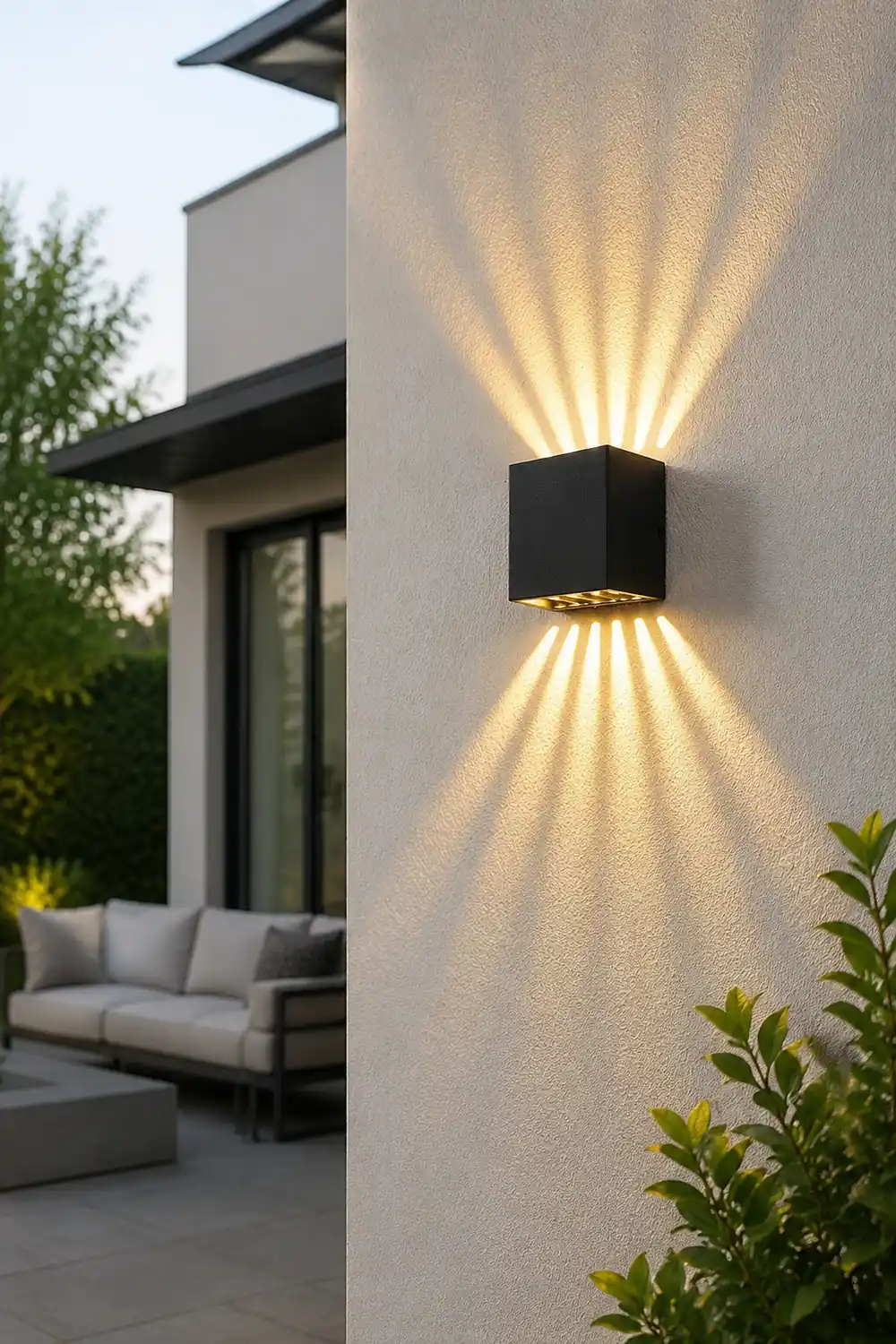 Creative LED Up and Down Lights Outdoor Wall Lights Wall Lamp Wall Sconce Lighting - Lumpaz