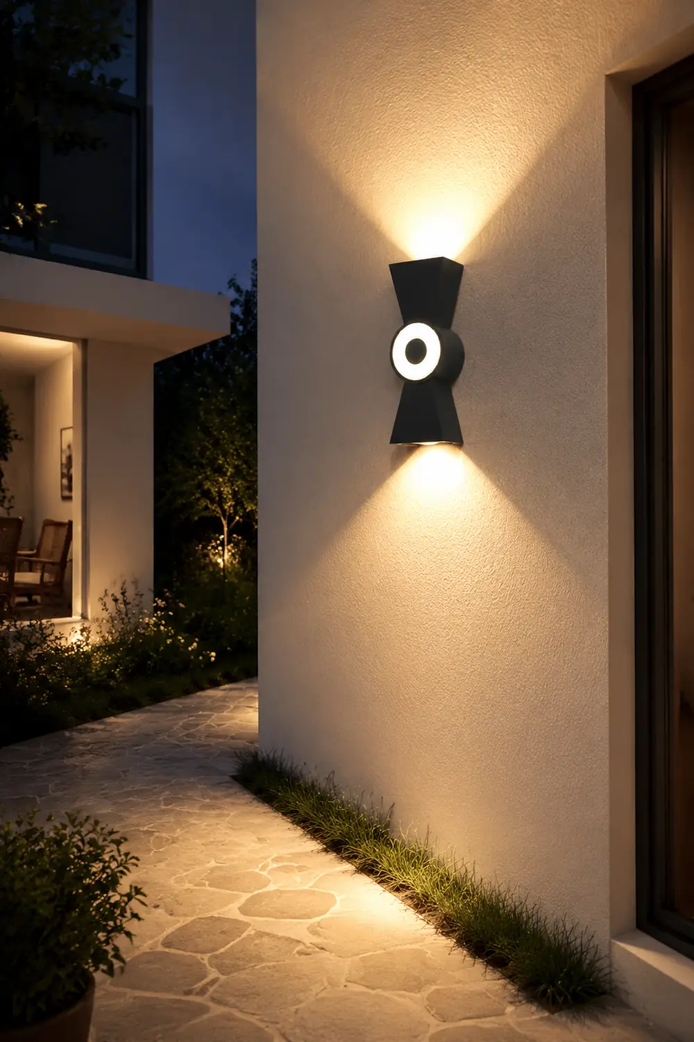 LED Up and Down Lights Waterproof Modern Wall Washer Light Wall Lamp - Lumpaz