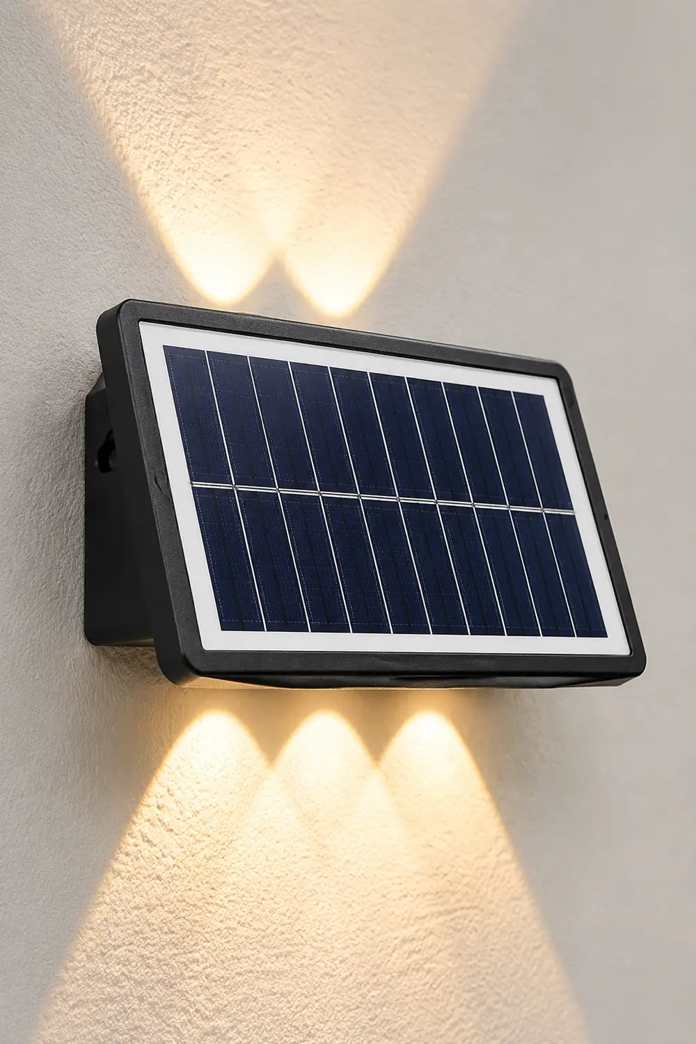Rectangular Up and Down Lights LED Waterproof Black Modern Wall Lamp - Lumpaz