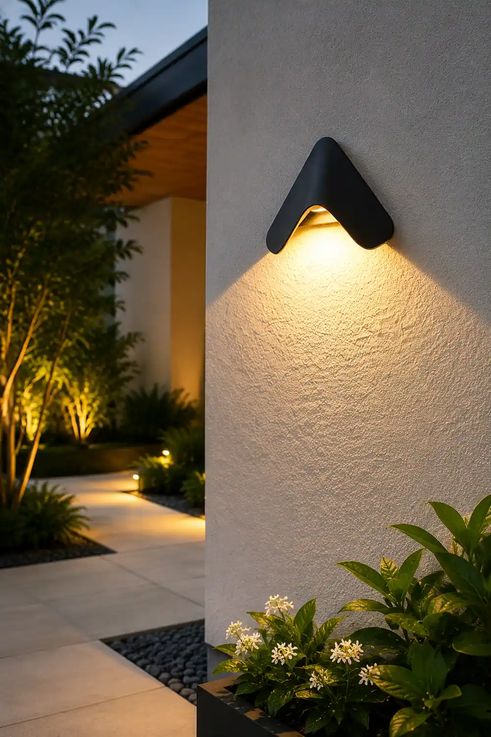 Creative Modern Wall Sconces LED Doorplate Lamp Waterproof Wall Lights Fixture Indoor Outdoor - Lumpaz