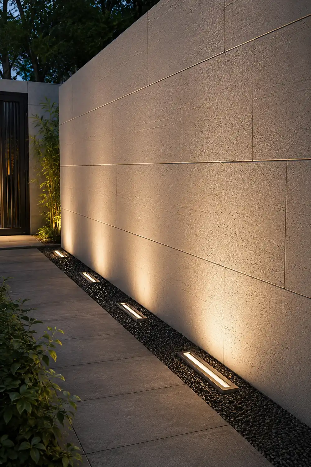 LED Strip Linear Waterproof DC24V Recessed Outdoor Wall Washer Lights - Lumpaz