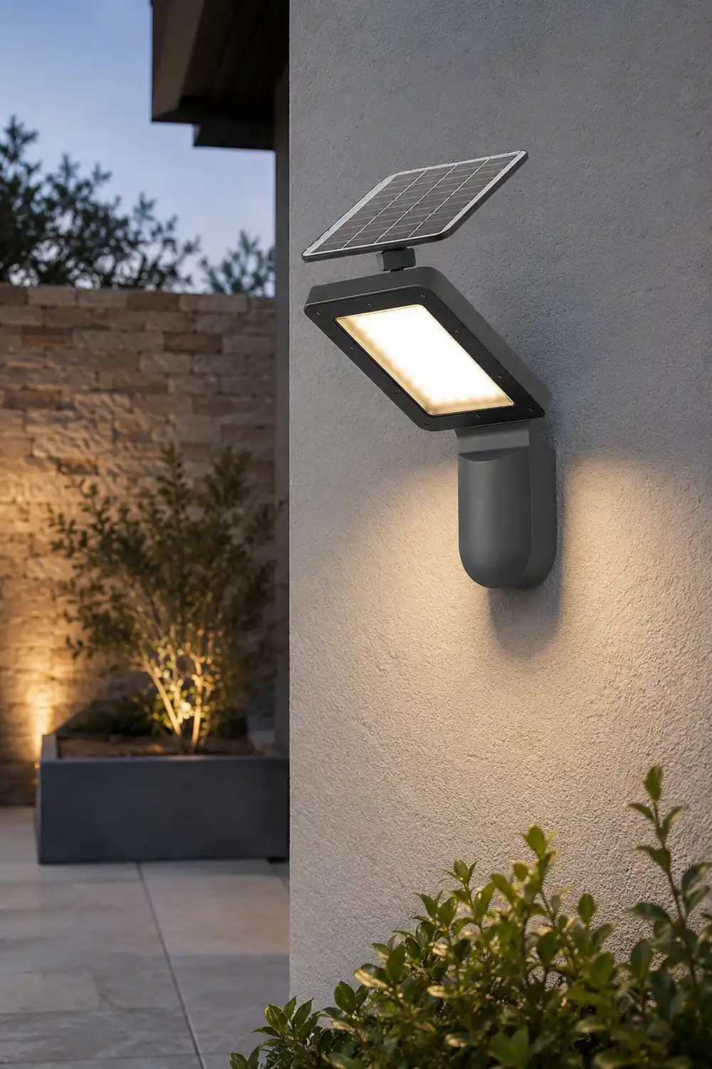 Creative Outdoor Wall Lights Solar Wall Lamp LED Wall Sconce Lighting - Lumpaz
