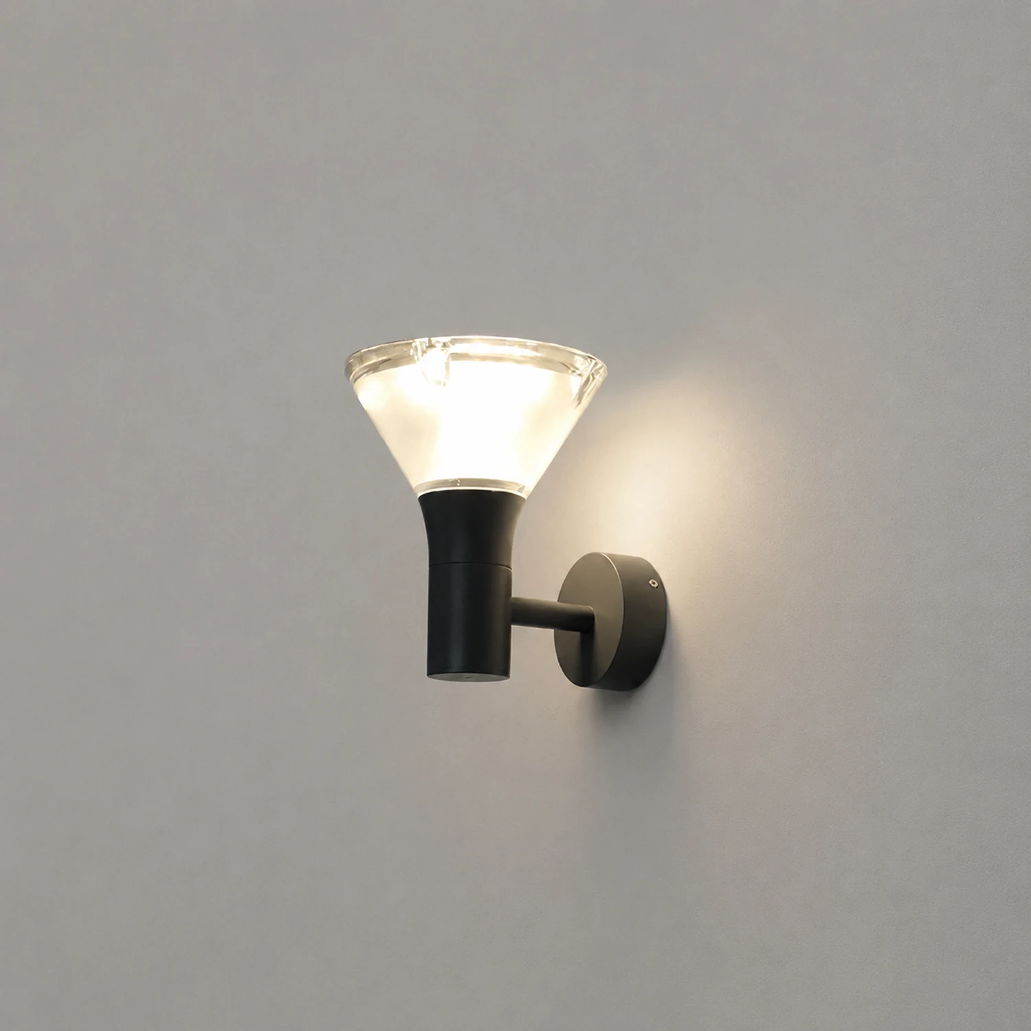 Round LED Waterproof Nordic Sconces Wall Lamp Outdoor Lights Path Lights - Lumpaz