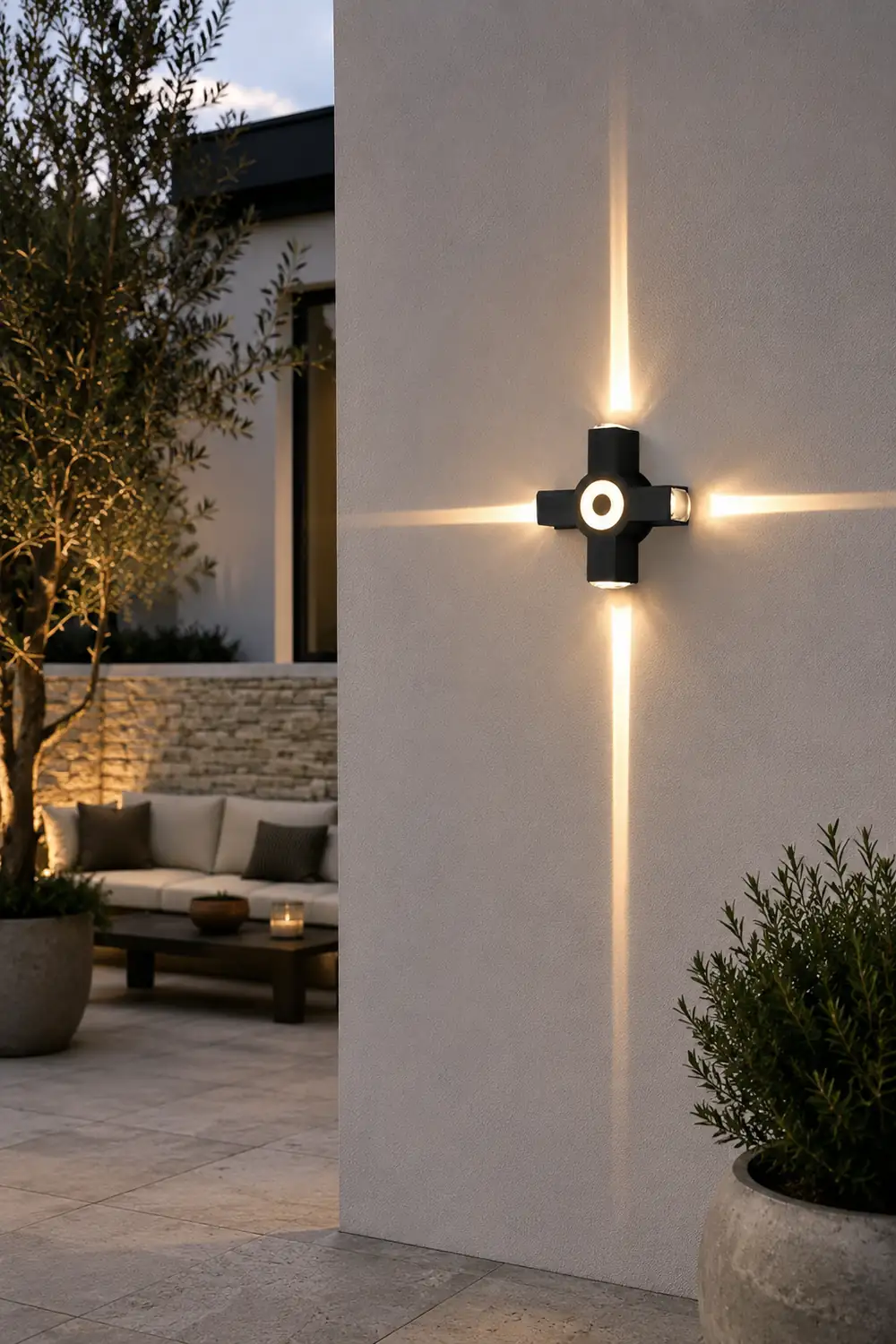 Up and Down Light Creative LED Waterproof Outdoor Wall Washer Lights - Lumpaz