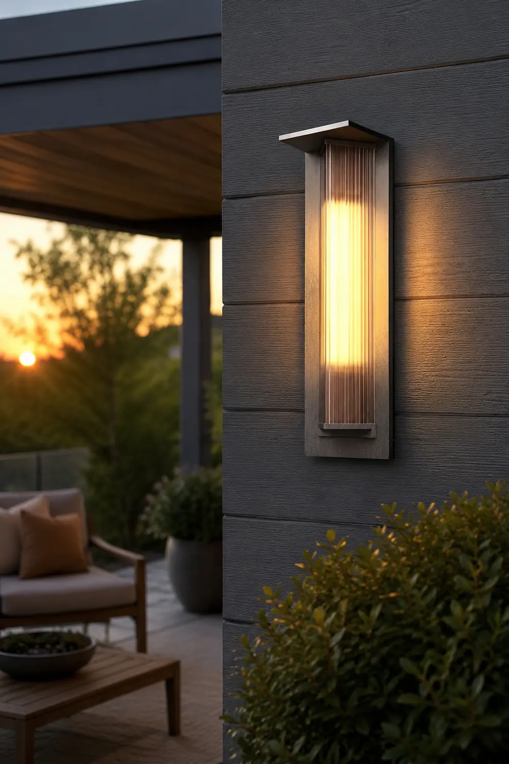 Waterproof LED Solar Vintage Outdoor Wall Light Fixture Wall Lamp - Lumpaz