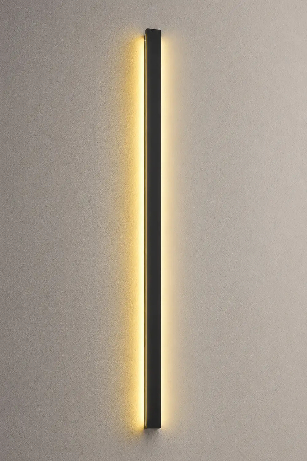 Long Strip LED Waterproof Black Minimalist Outdoor Wall Lights Exterior Lights - Lumpaz