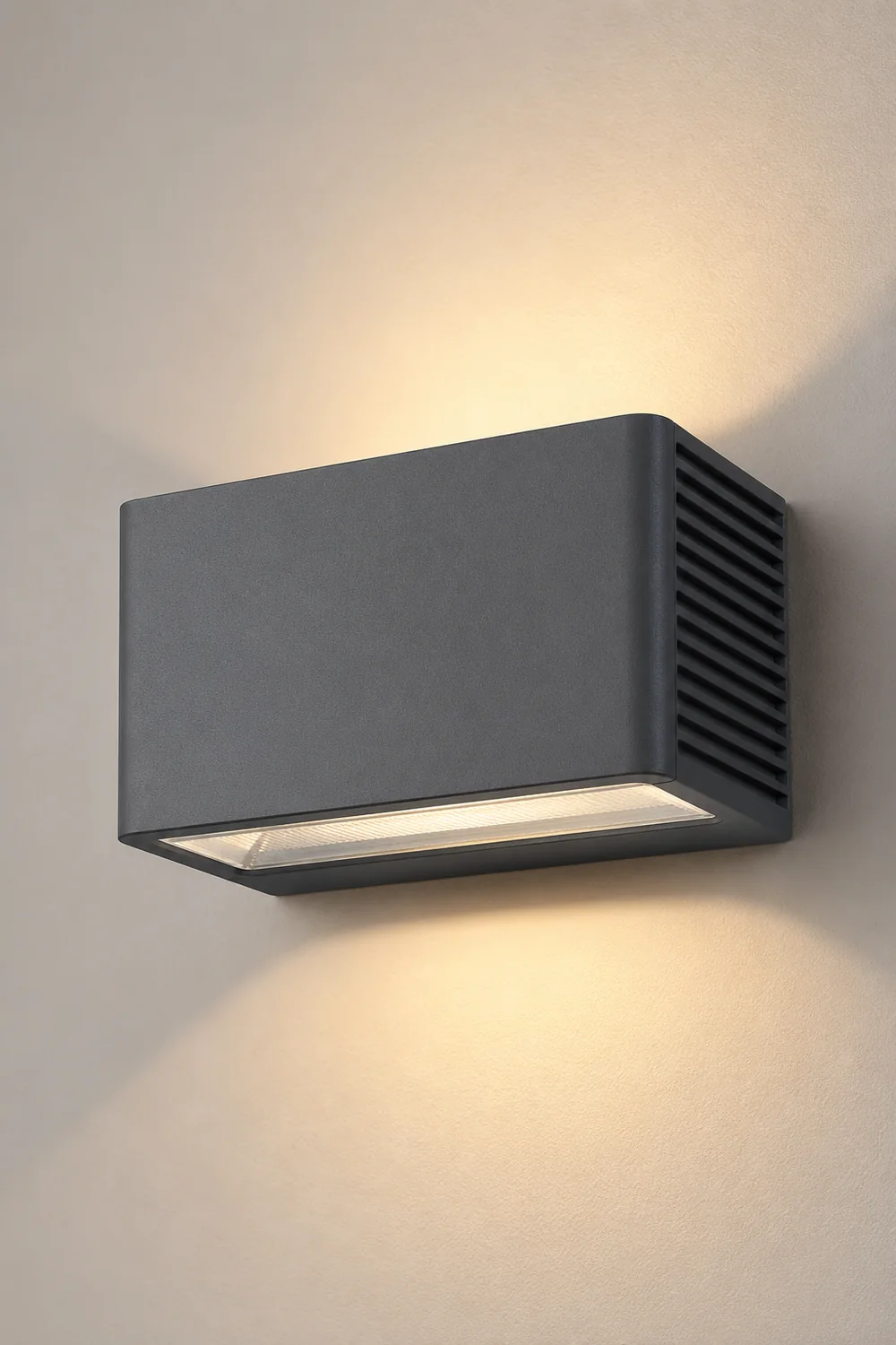 Rectangle LED Waterproof Nordic Up and Down Lights Outdoor Wall Lights Sconces - Lumpaz