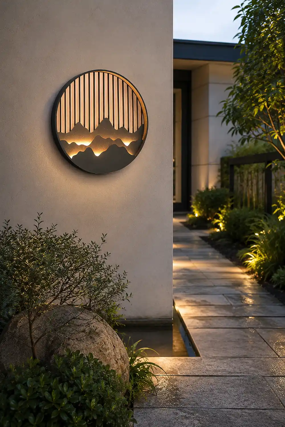 Creative Outdoor Waterproof LED Balcony Garden Light Landscape Wall Sconces - Lumpaz