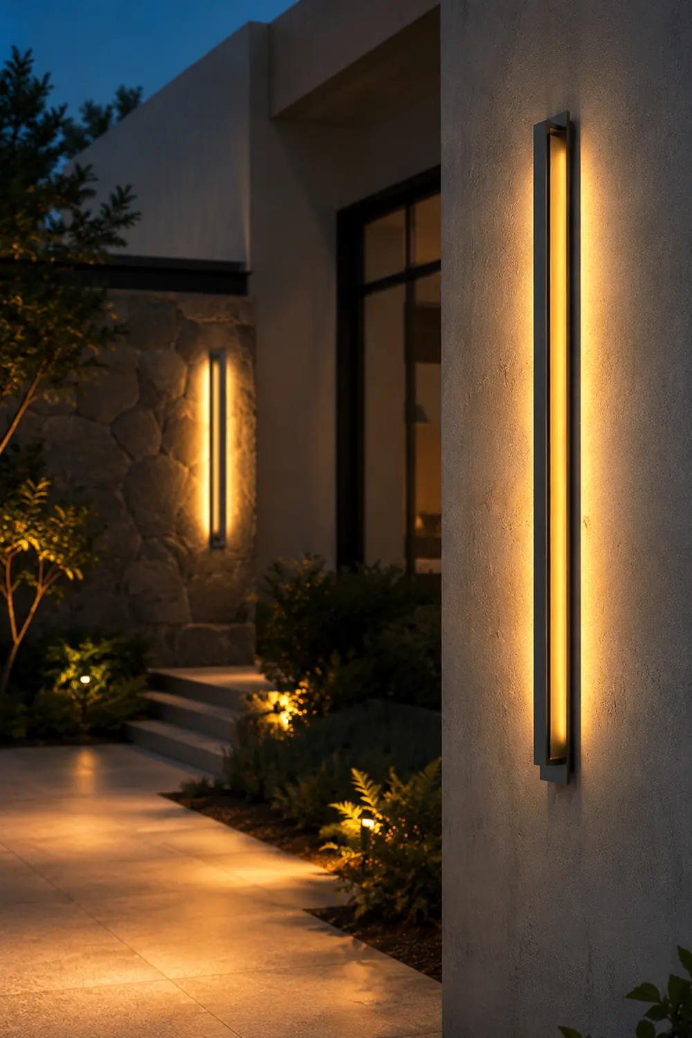 Retro Industrial Style Waterproof LED Wall Light for Outdoor Villa Courtyard - Lumpaz