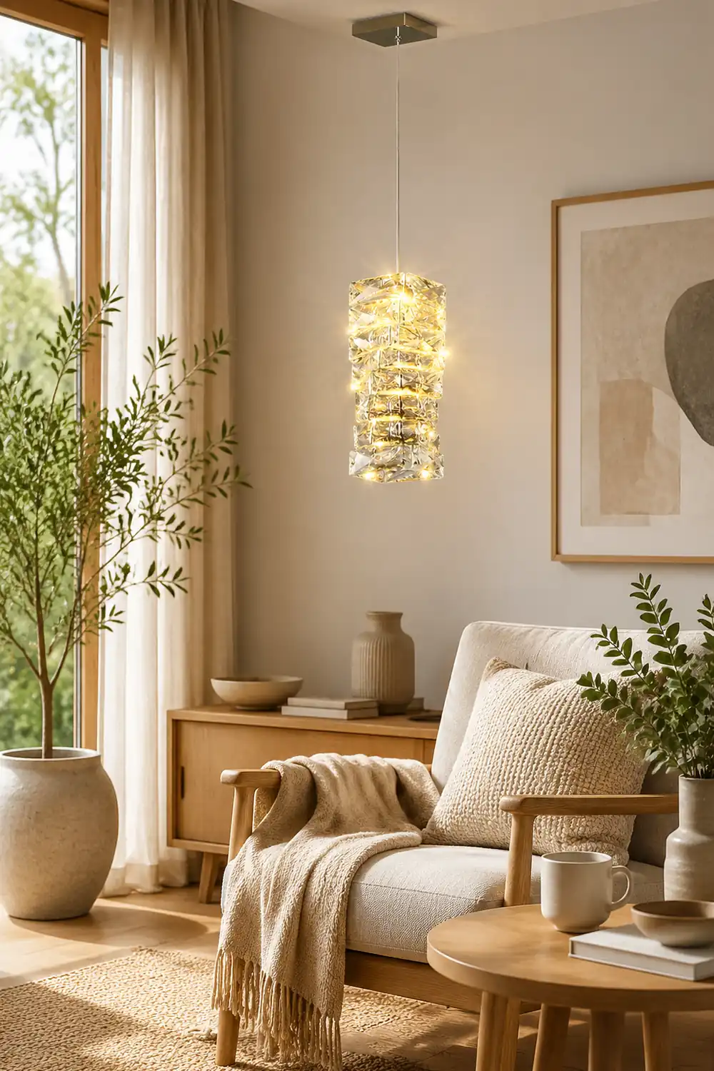 Leuchten Crystal Pendant Lamp - Lumpaz