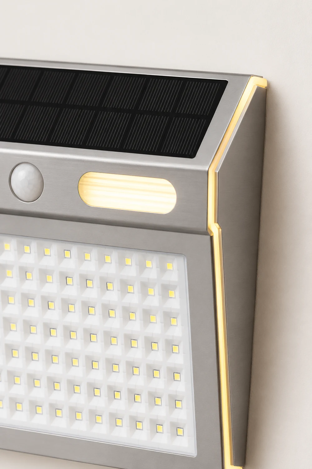 Rectangular Waterproof LED Motion Sensor Solar Wall Lights Outdoor Wall Lamp - Lumpaz