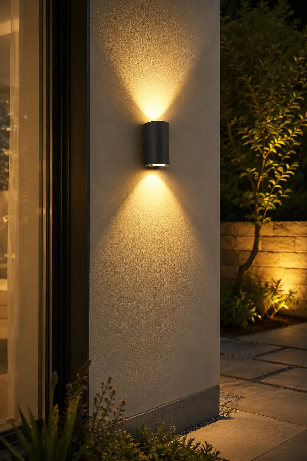 Unique up and down Lighting Waterproof LED Modern Outdoor Wall Lights - Lumpaz