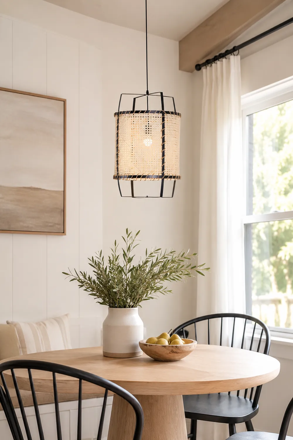 Rattan Cane Pendant Lamp - Lumpaz
