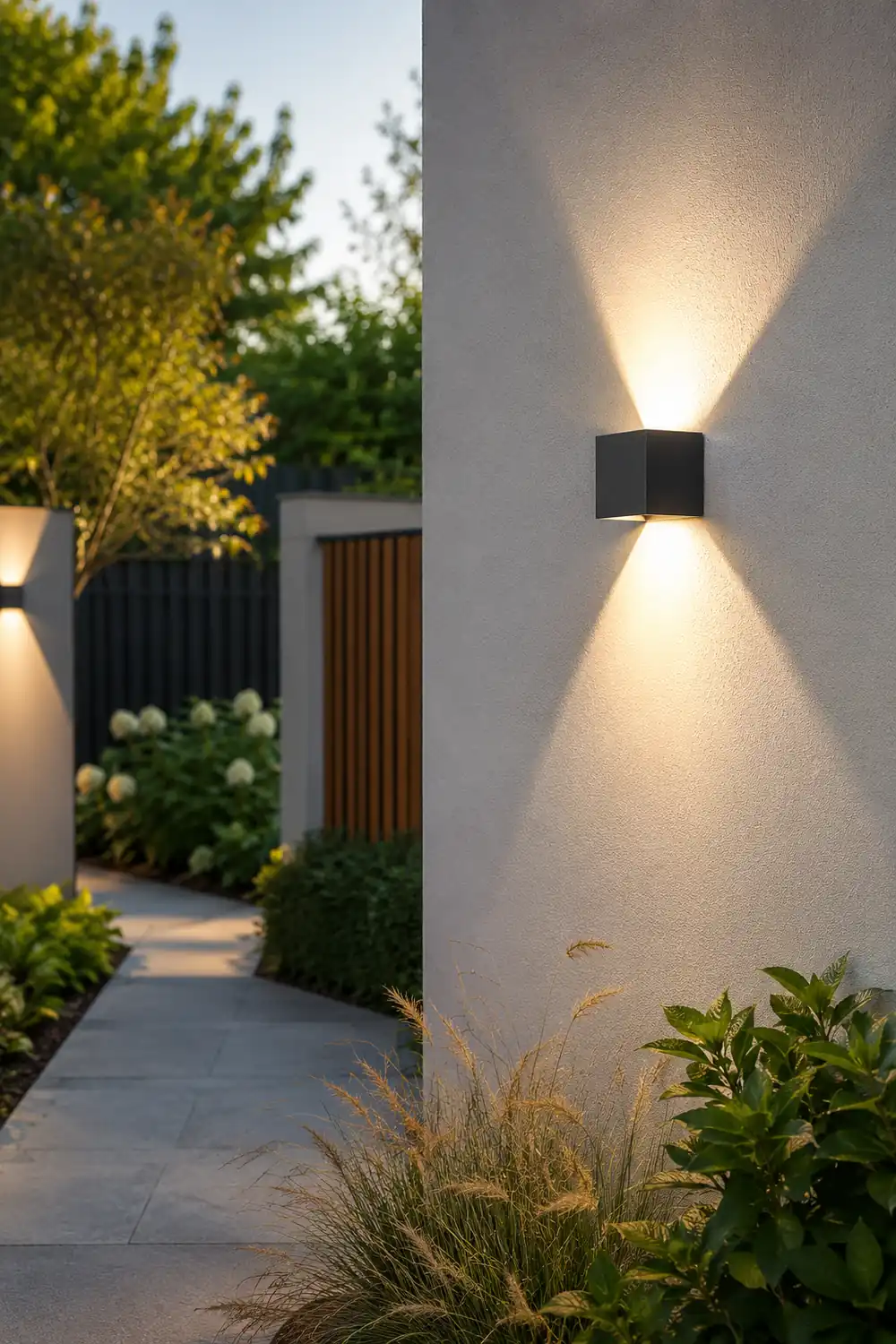 Up down Lighting Waterproof Adjustable Beam Angle Outdoor Wall Lights - Lumpaz