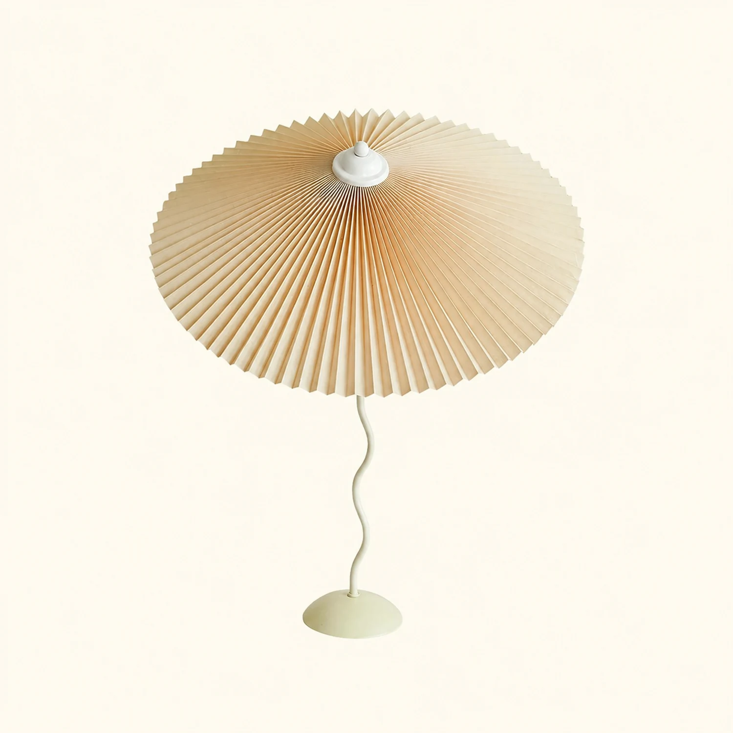 Wiggly Pleated Table Lamp - Lumpaz