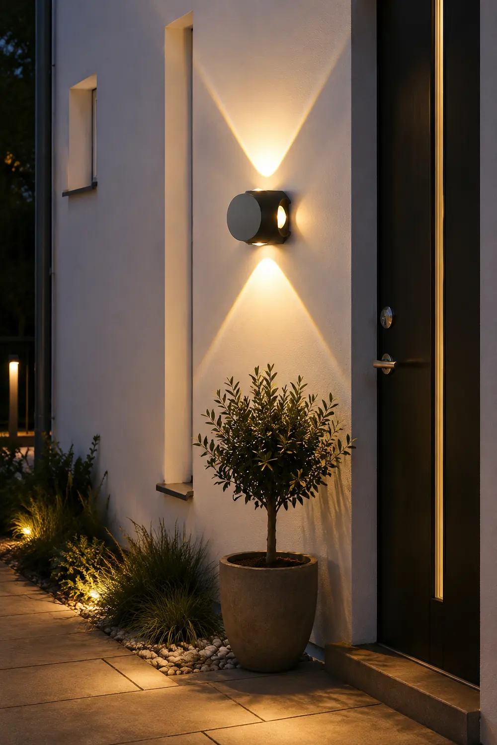 LED Up and Down Lights Wall Lamp Outdoor Wall Lights Wall Sconce Lighting - Lumpaz