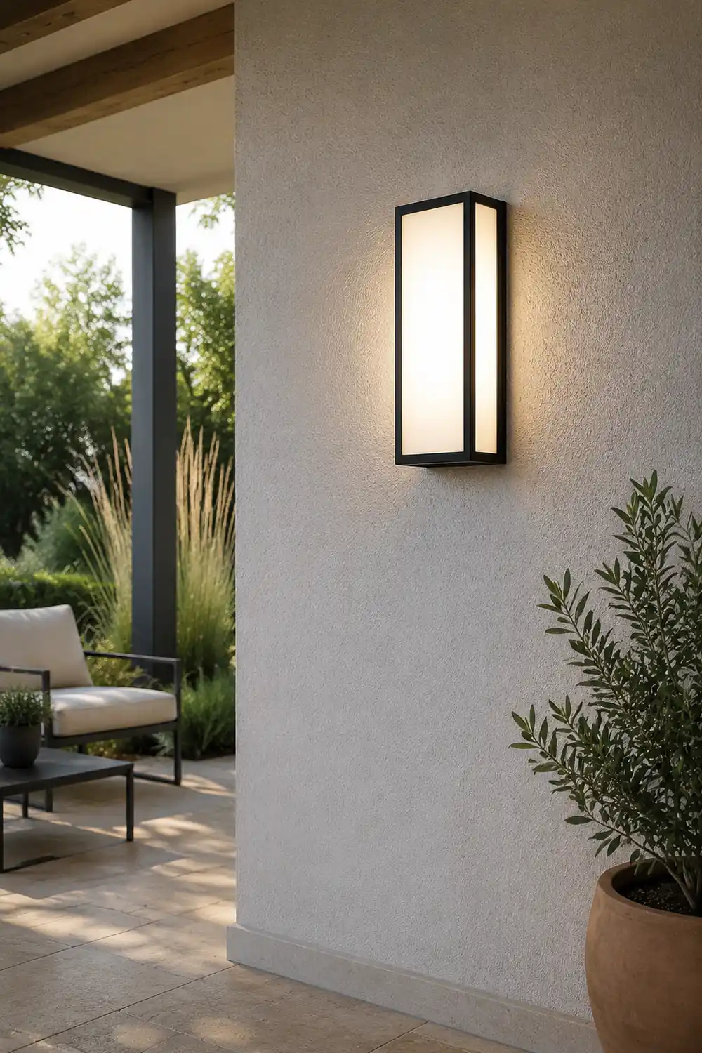 Amsel Outdoor Wall Lamp - Lumpaz