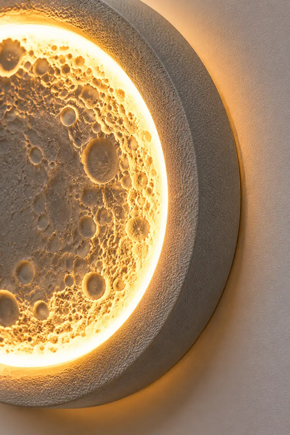 Moon Craters Design LED Waterproof Modern Outdoor Wall Lamp Exterior Lights - Lumpaz