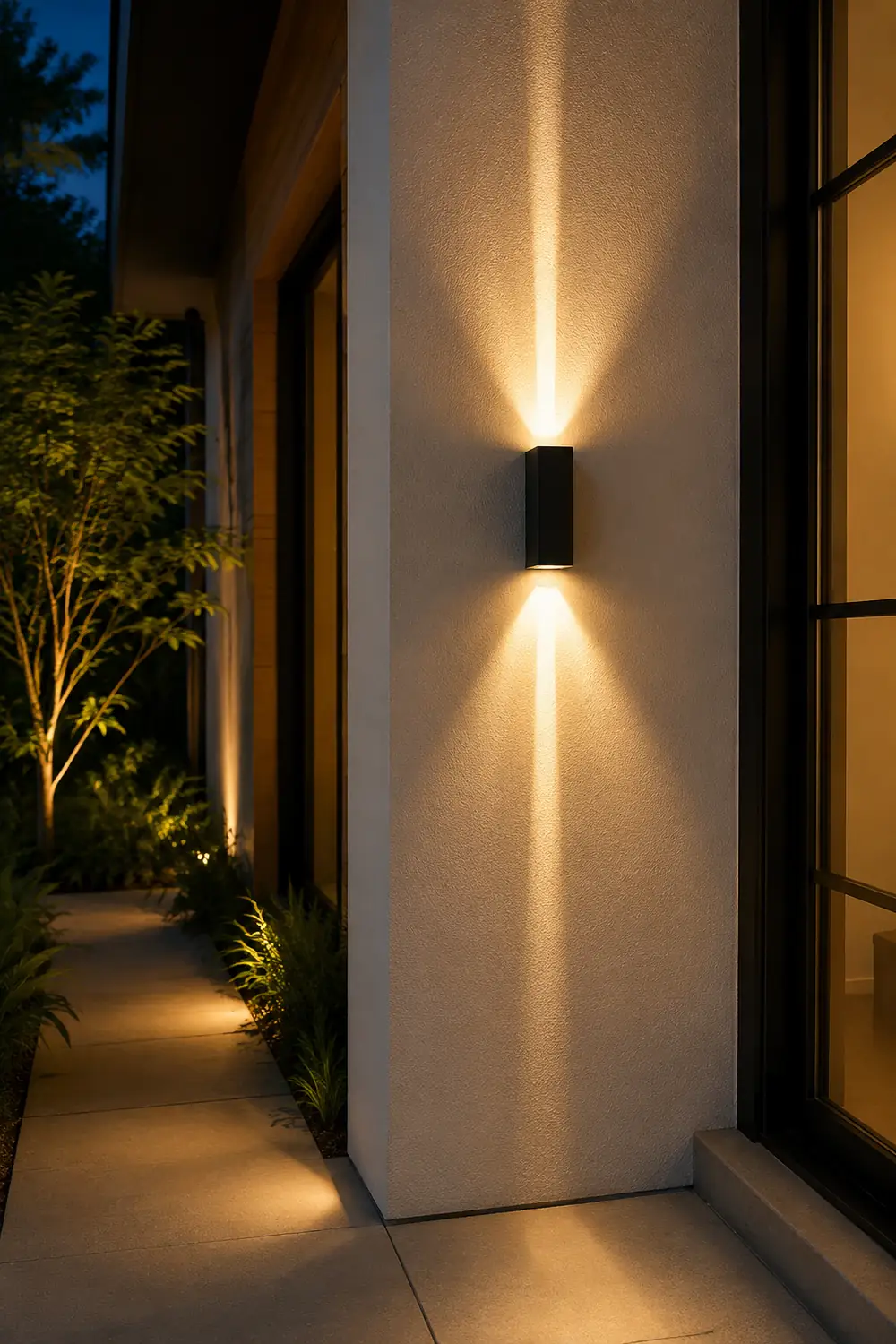 Waterproof Multipurpose Up Down Lighting Spotlight Outdoor Wall Lights - Lumpaz
