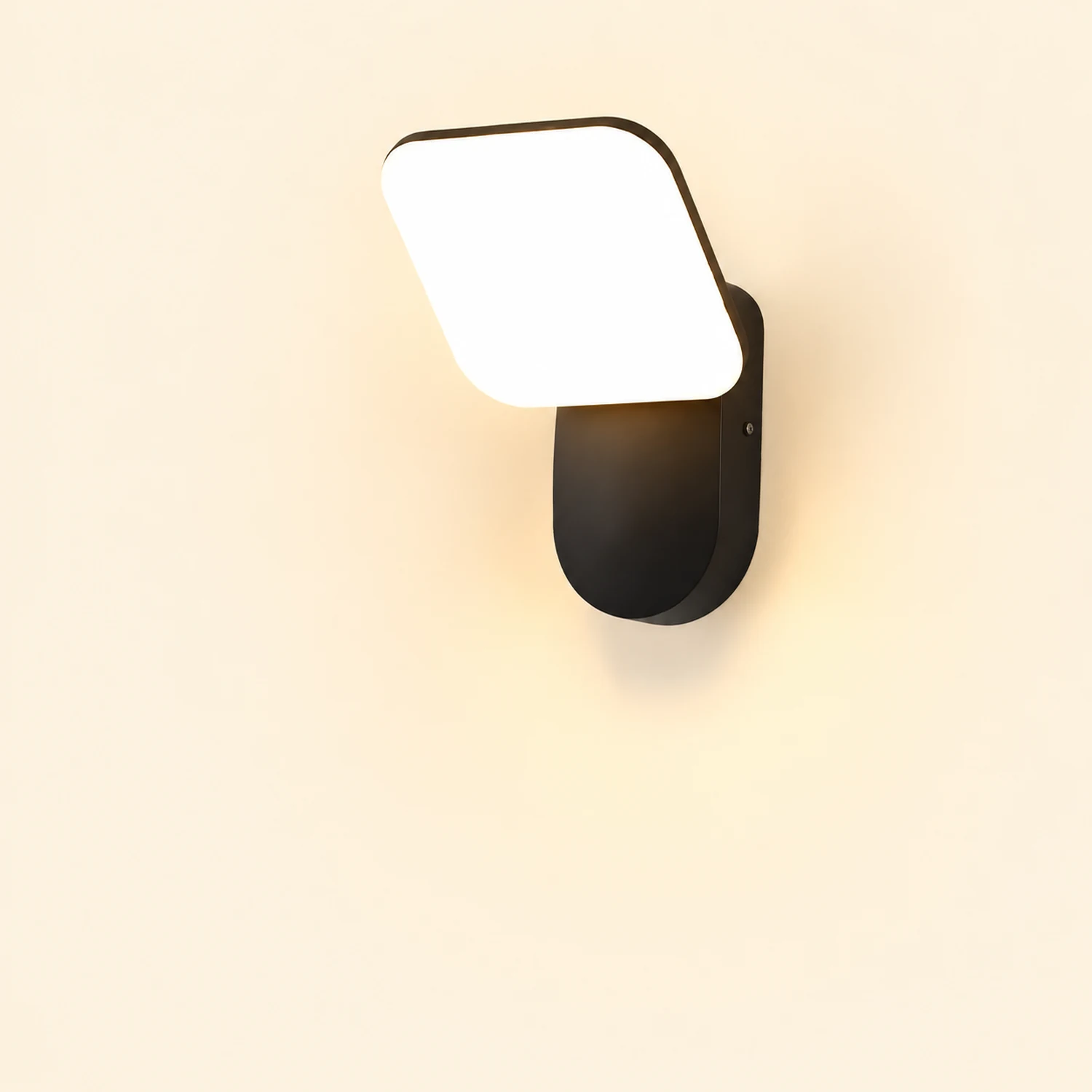Square LED 12w Waterproof Modern Outdoor Wall Lamp Wall Sconces Lighting - Lumpaz