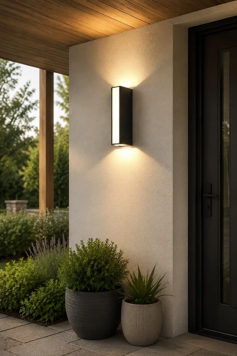 Outdoor Waterproof LED Exterior Wall Lights for Courtyard Garden Fence Decorative - Lumpaz