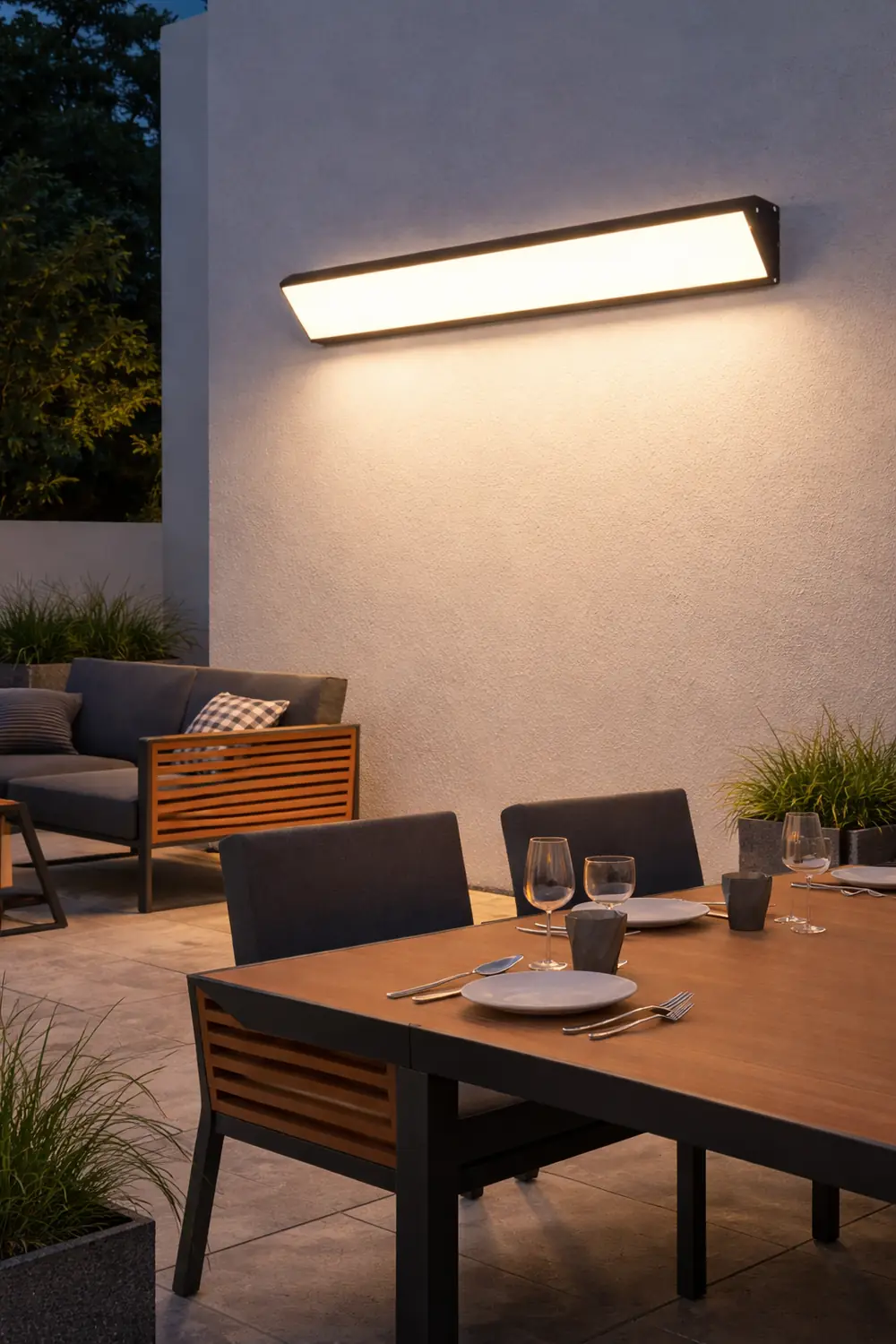 Minimalist Waterproof LED Modern Outdoor Wall Light Fixture Wall Lamp - Lumpaz