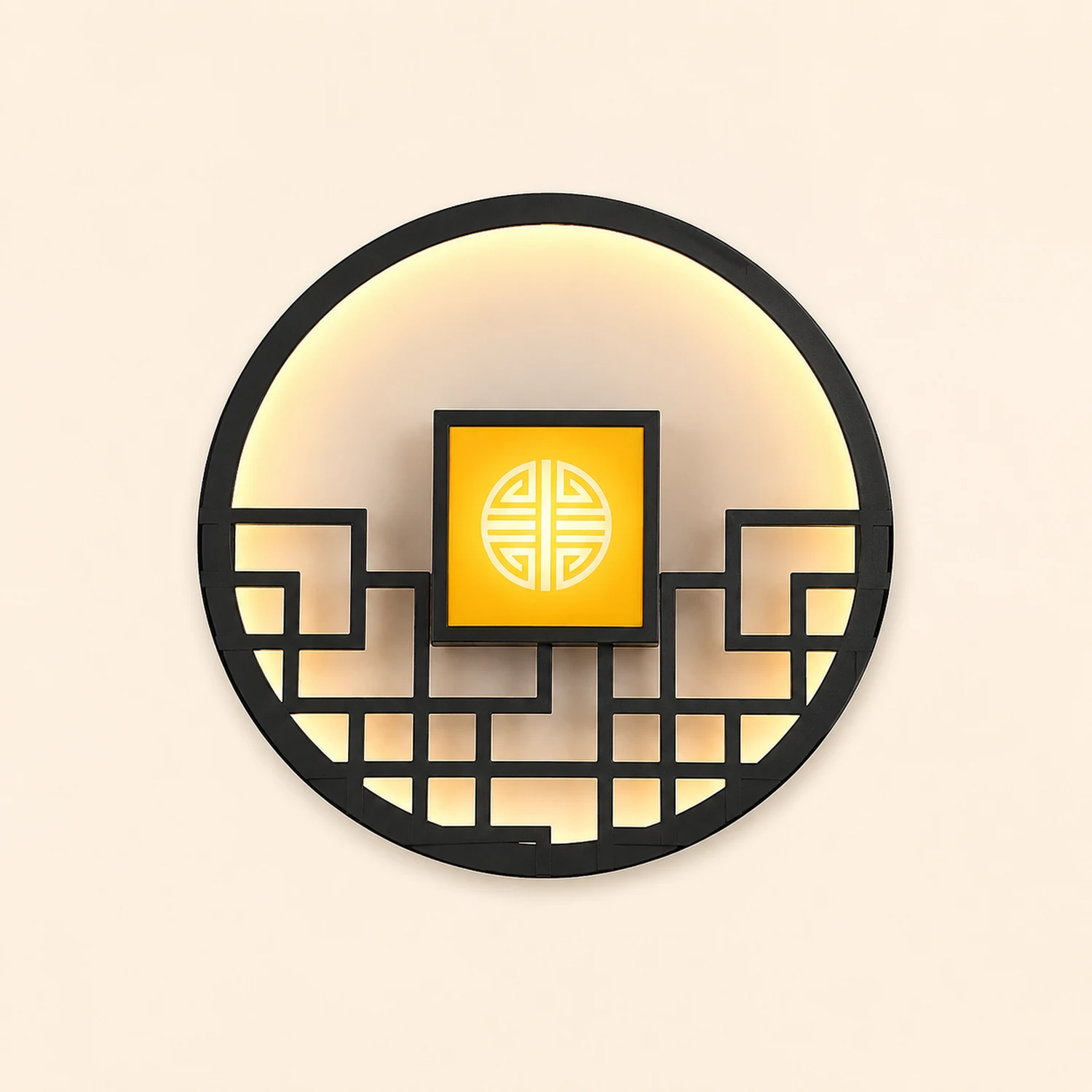 Asian Style Outdoor LED Landscape Decorative Lighting Wall Lamp for Villa Courtyard - Lumpaz