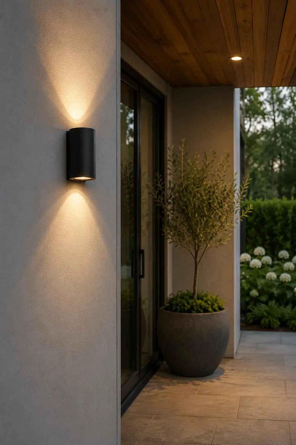 Unique up and down Lighting Waterproof LED Modern Outdoor Wall Lights - Lumpaz