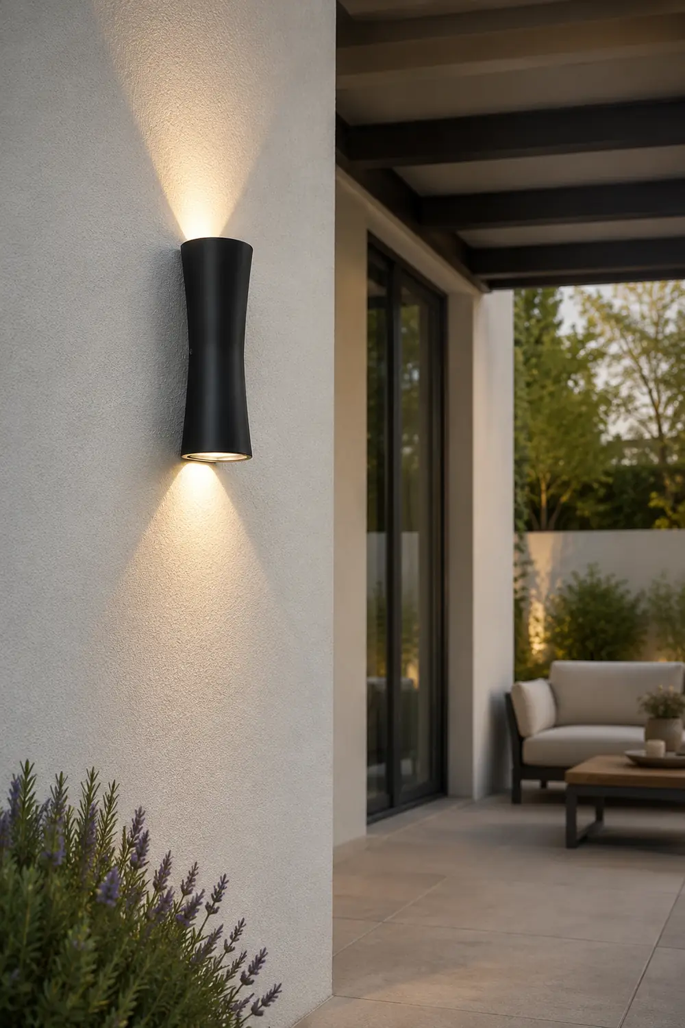 Waterproof LED Up and Down Lights Modern Wall Lamp Wall Washer Light - Lumpaz