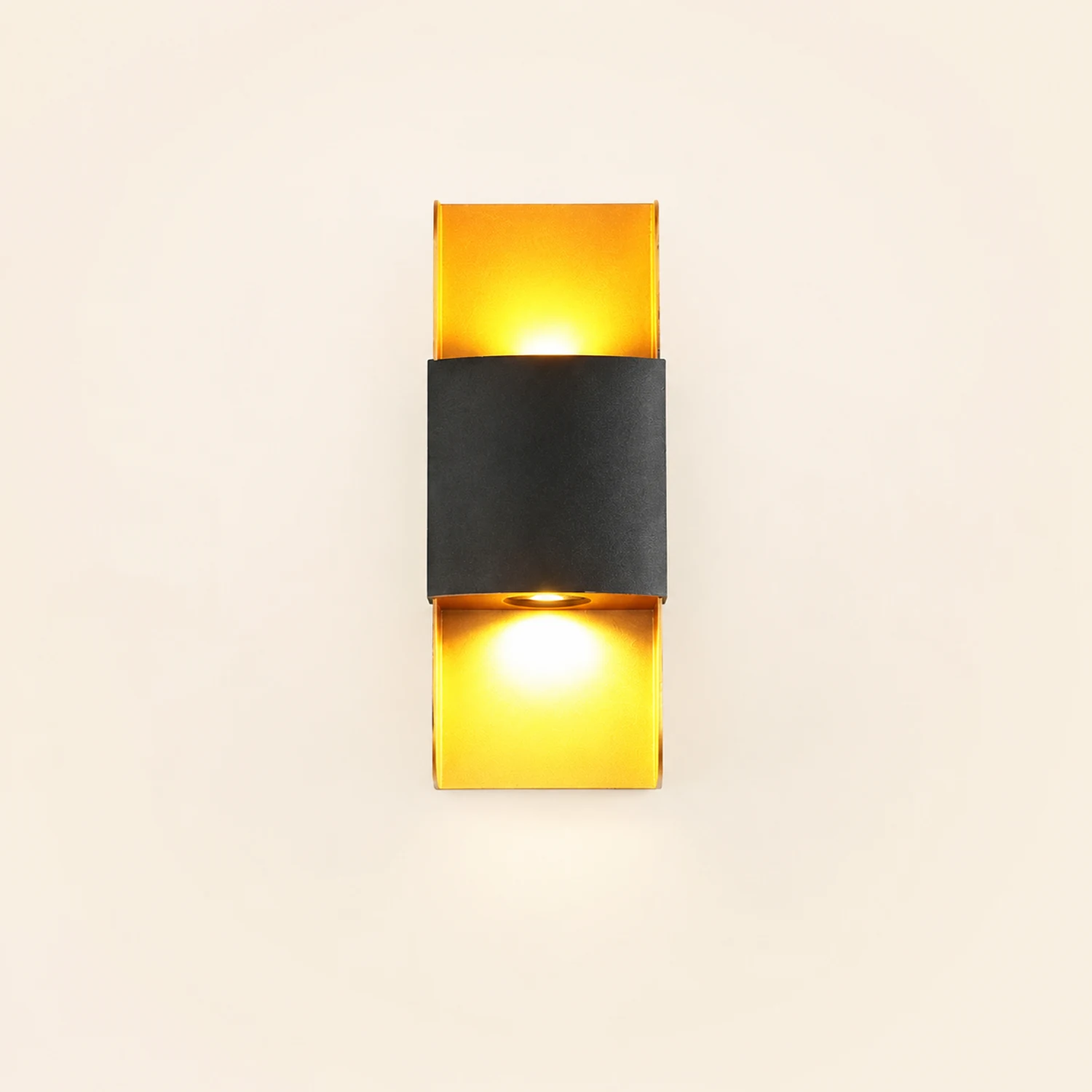 LED Up and Down Lights COB Waterproof Metal Modern Outdoor Wall Lamps - Lumpaz