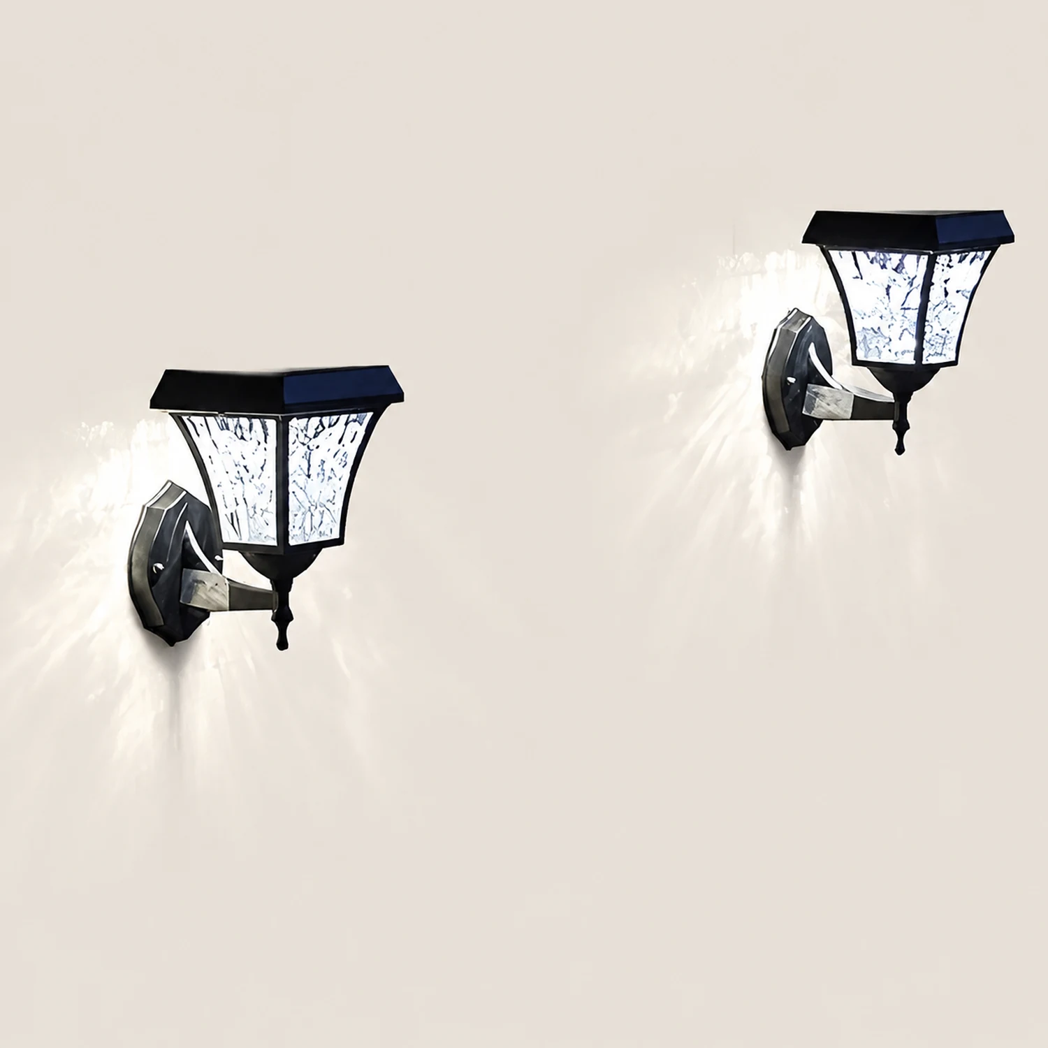 Waterproof LED Smart Touch Switch Modern Outdoor Plug in Wall Sconce Lighting - Lumpaz