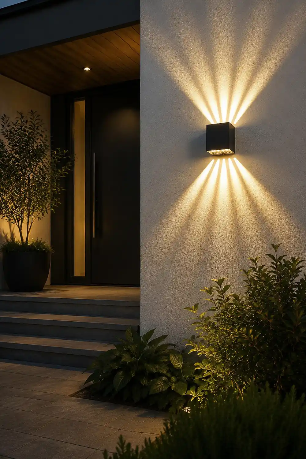 Creative LED Up and Down Lights Outdoor Wall Lights Wall Lamp Wall Sconce Lighting - Lumpaz