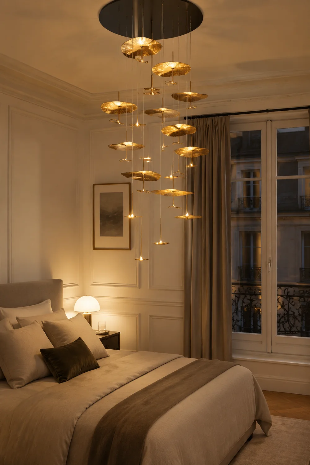 Lotus Leaf Chandelier - Lumpaz