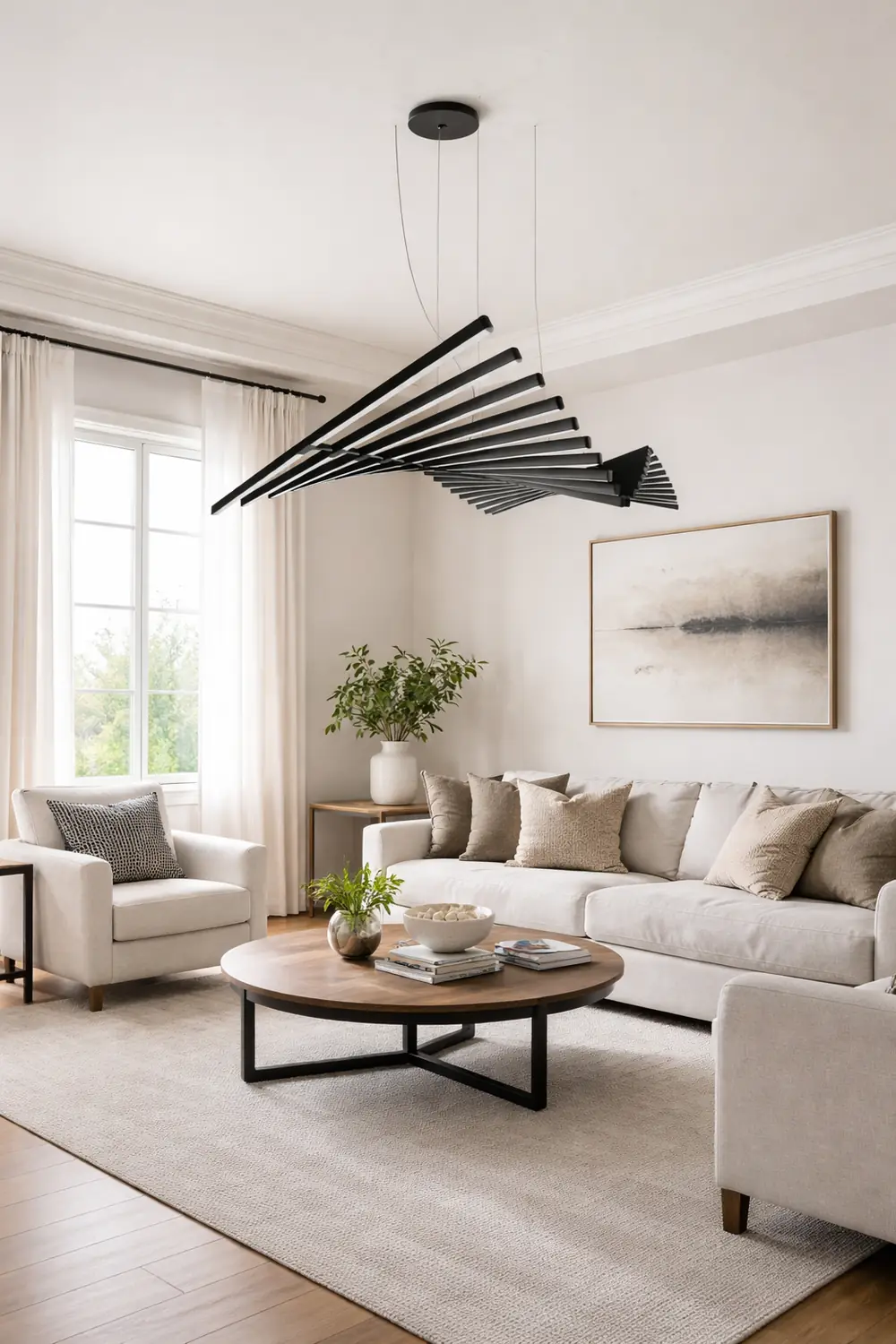 Black Rhythm Collection Chandeliers - Lumpaz