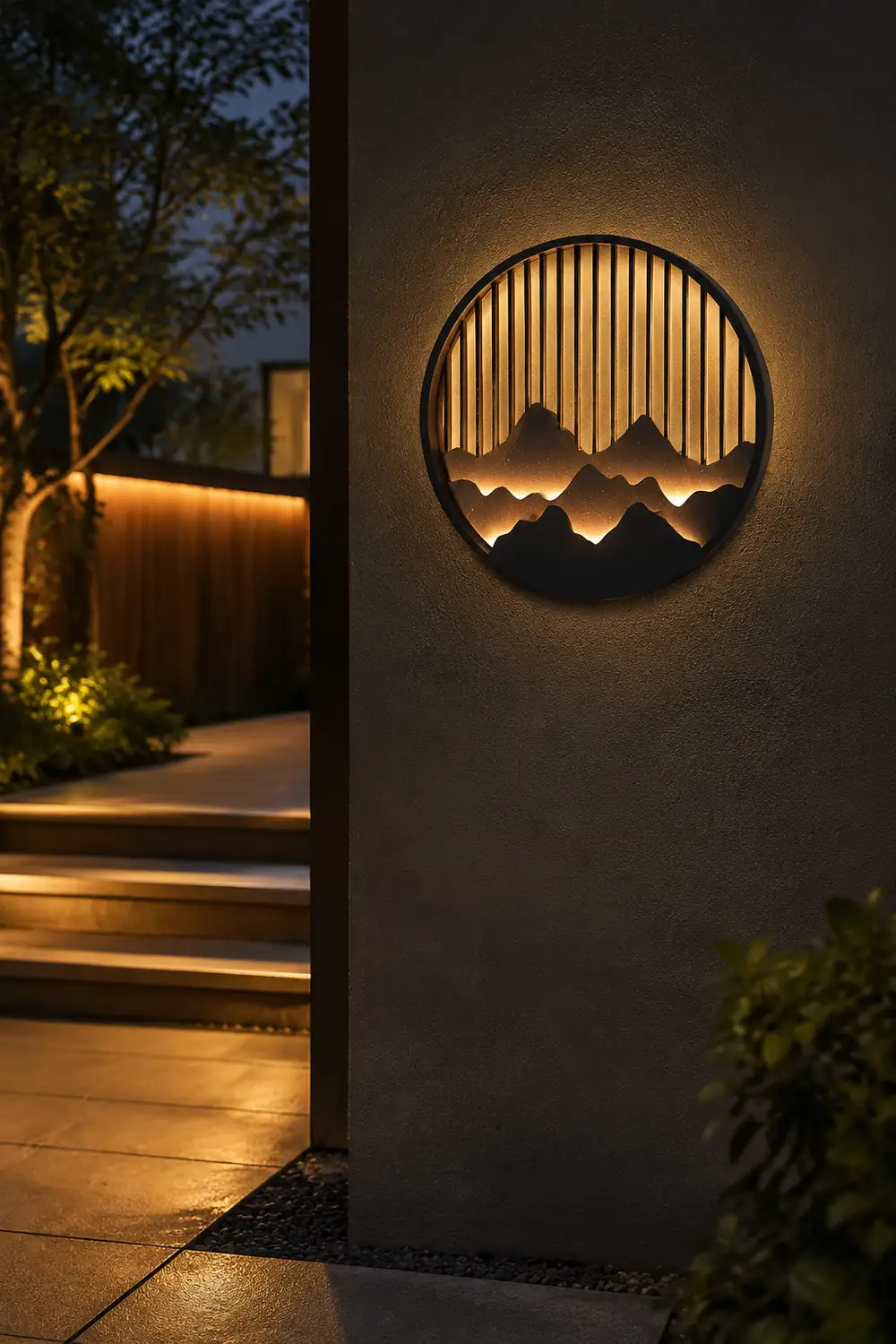 Creative Outdoor Waterproof LED Balcony Garden Light Landscape Wall Sconces - Lumpaz