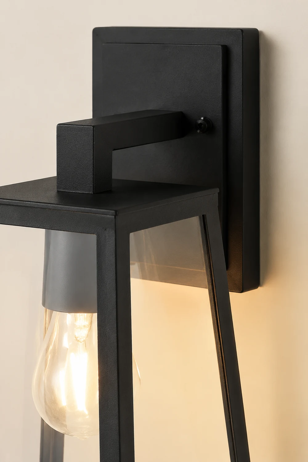 Trapezoidal Waterproof LED Vintage Outdoor Wall Light Wall Sconce Lighting - Lumpaz