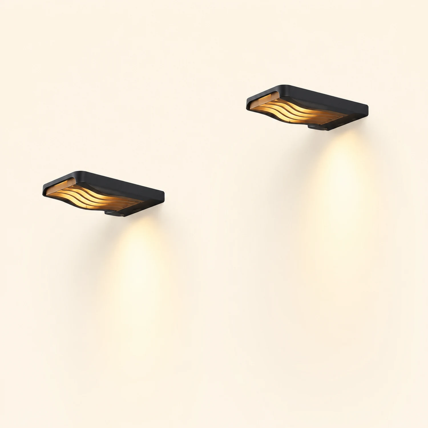 Outdoor LED Waterproof Solar Decorative Lighting Wall Light for Courtyard Balcony Aisle - Lumpaz