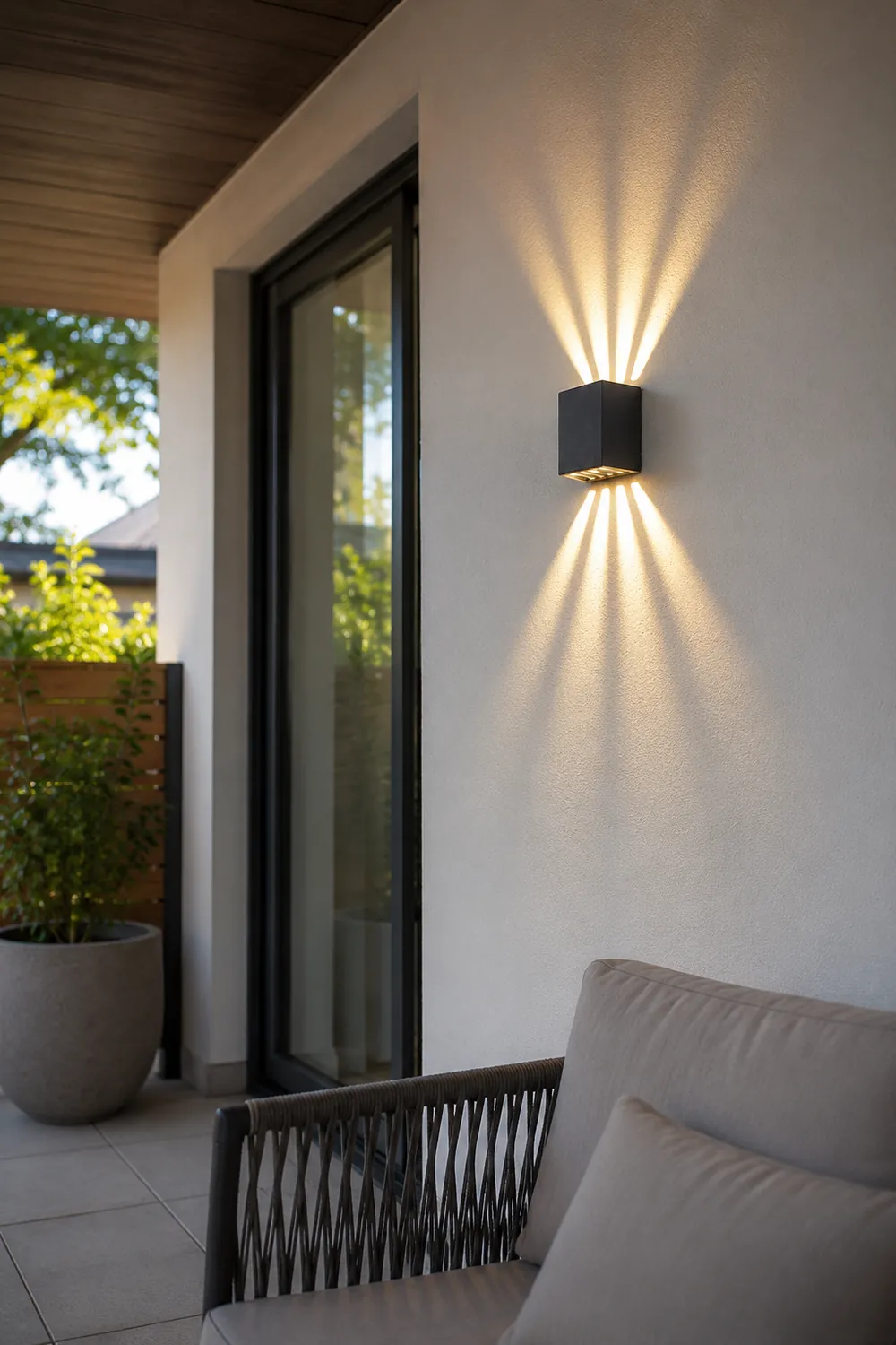 Creative LED Up and Down Lights Outdoor Wall Lights Wall Lamp Wall Sconce Lighting - Lumpaz