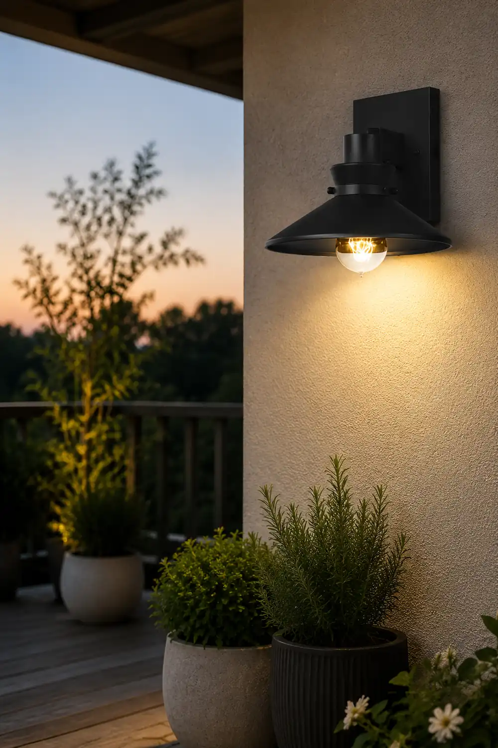 Minimalist Waterproof Black European-style Wall Lamp Exterior Lights - Lumpaz